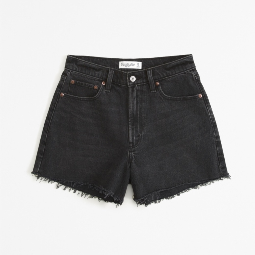 Women’s Abercrombie Curve Love High Rise 90s Cutoff Short